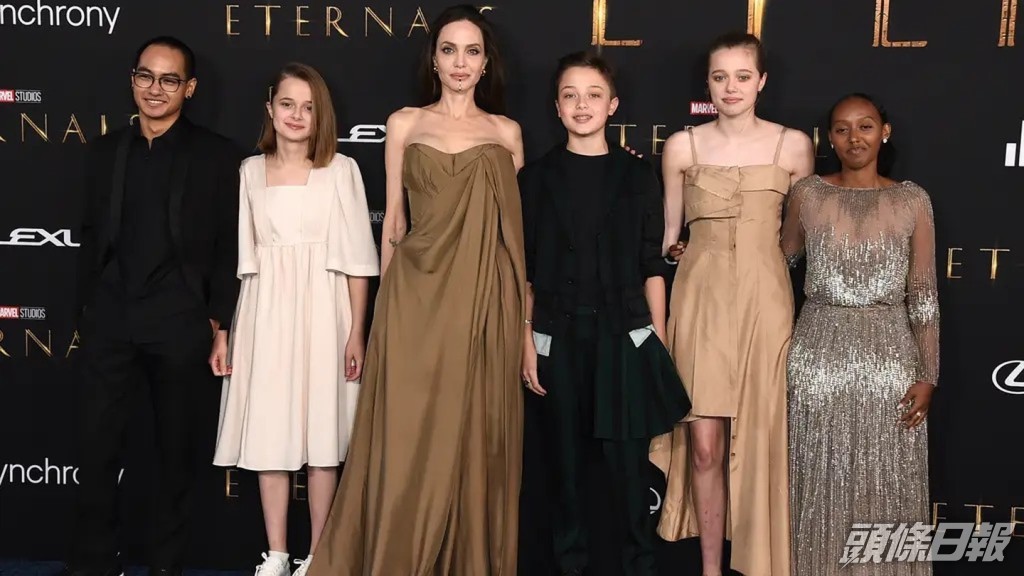 安祖蓮娜與畢彼特仍就子女的撫養權打官司。